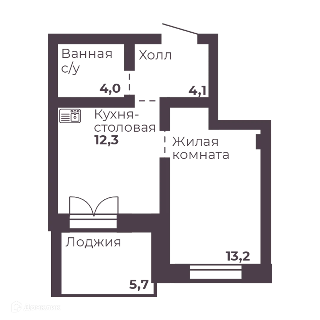 Фото квартиры в ЖК "4 Ленина"