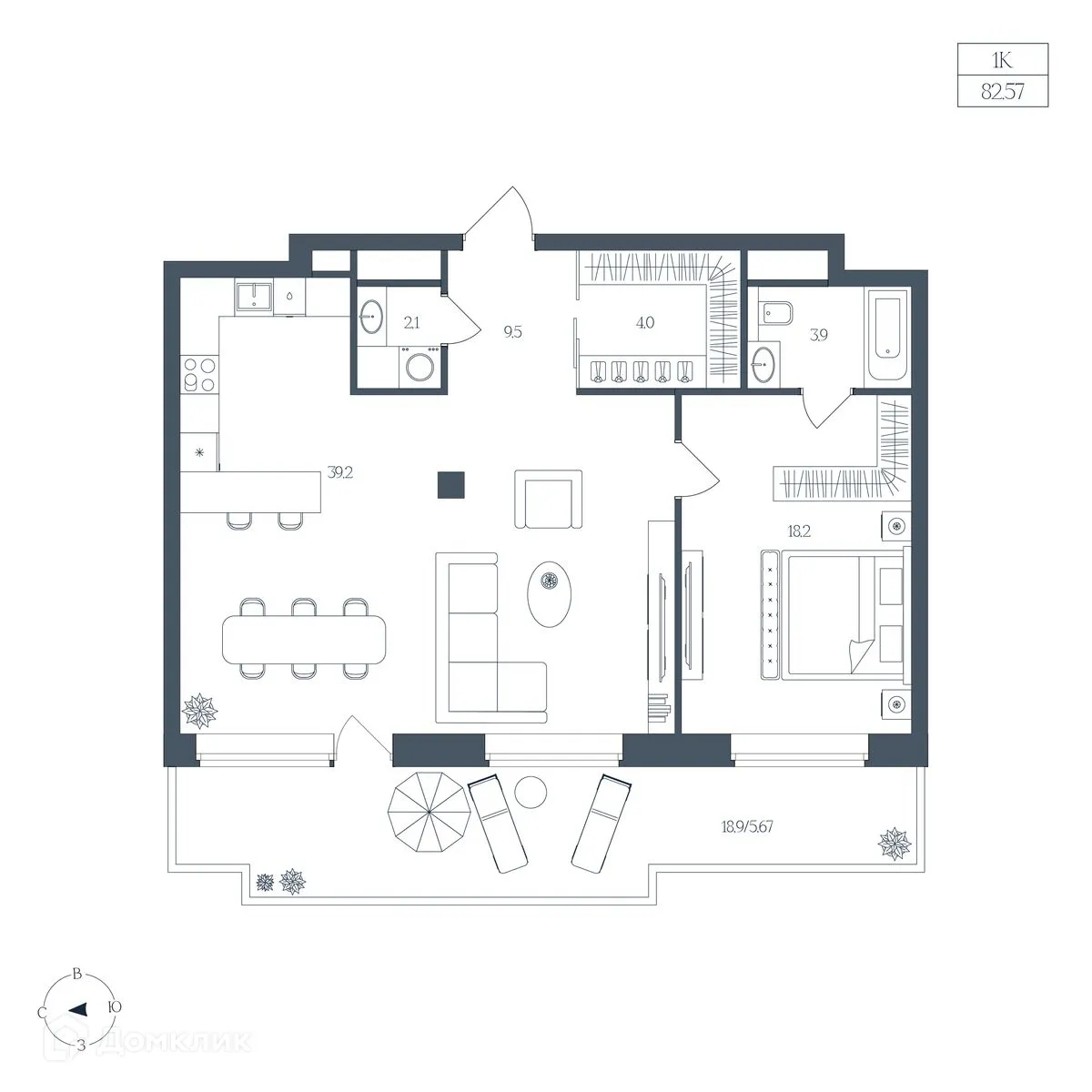 Фото квартиры в ЖК Клубный дом "Большой"