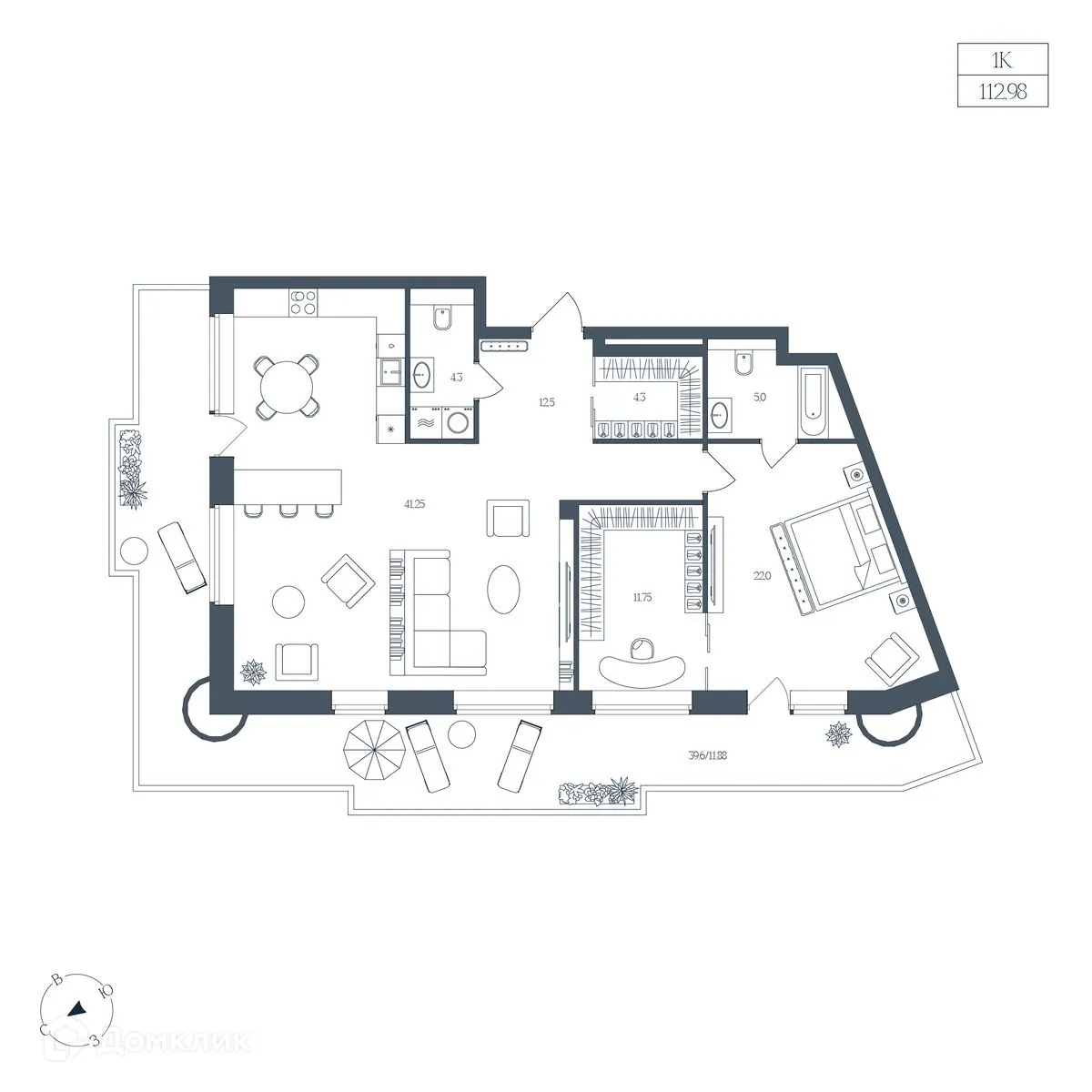 Фото квартиры в ЖК Клубный дом "Большой"