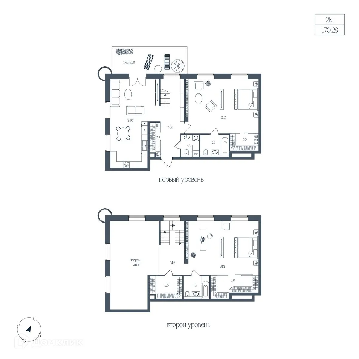 Фото квартиры в ЖК Клубный дом "Большой"