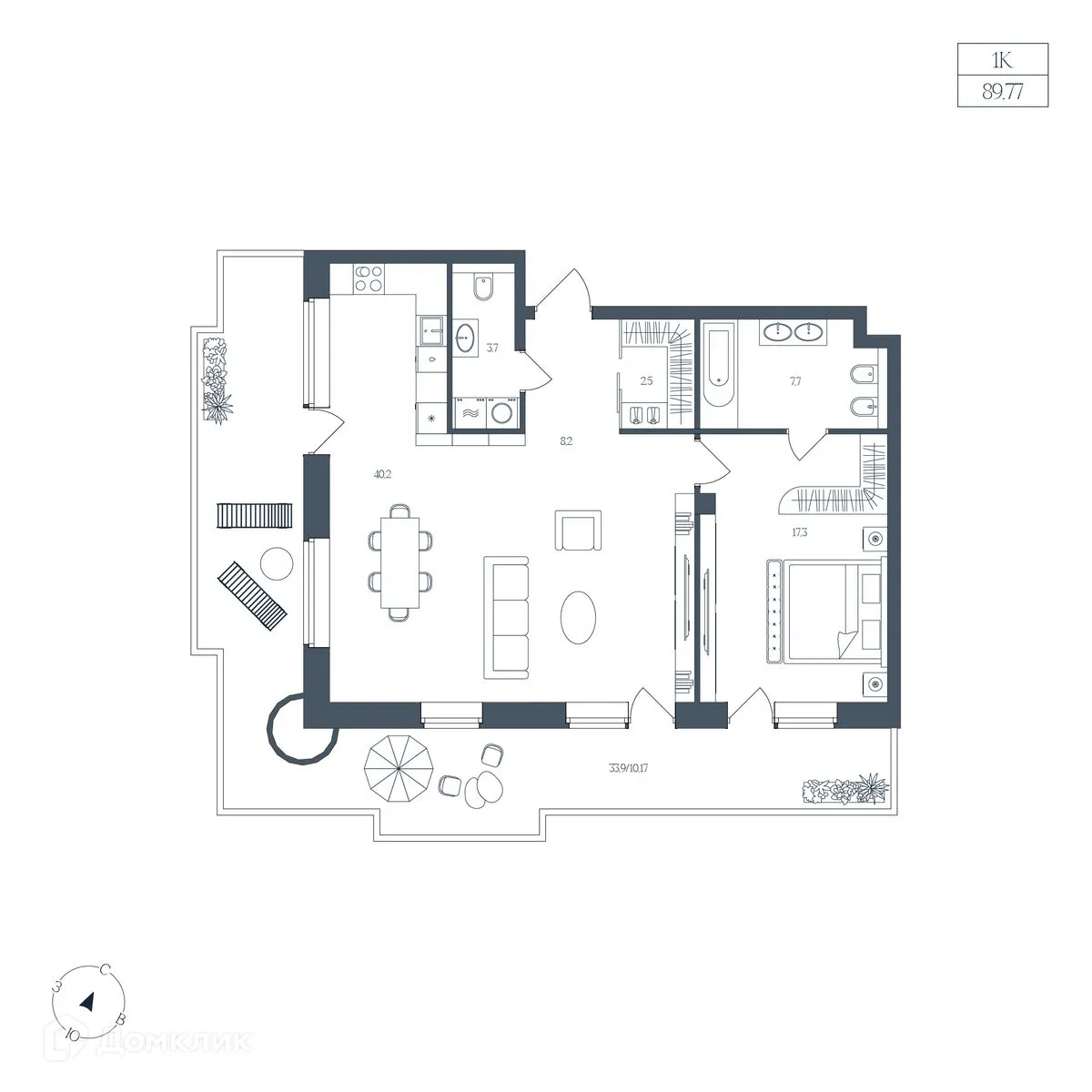 Фото квартиры в ЖК Клубный дом "Большой"