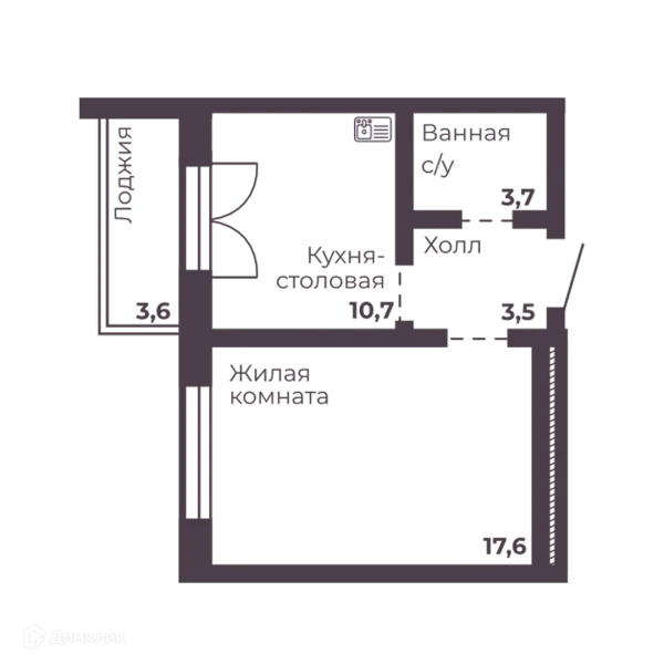 1 комн. квартиры в Челябинске новостройки