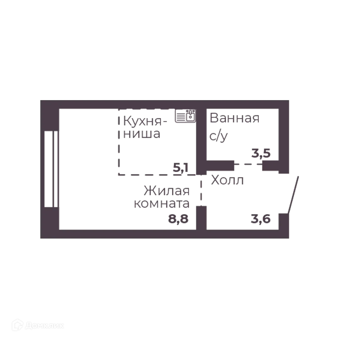 Фото квартиры в ЖК "4 Ленина"