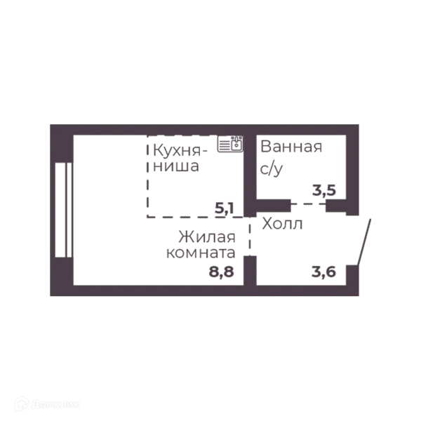 1 комн. квартиры в Челябинске новостройки