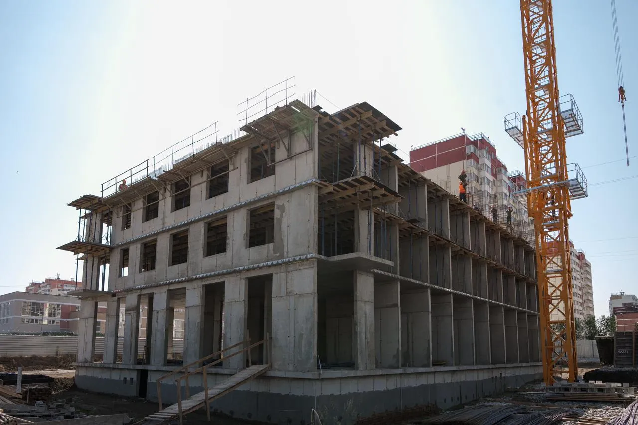 ЖК ИНАЧЕ в Молодежном ход строительства