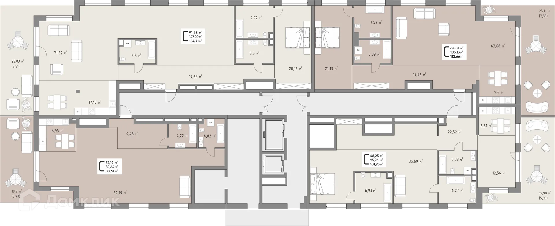 Фото квартиры в ЖК Станиславский