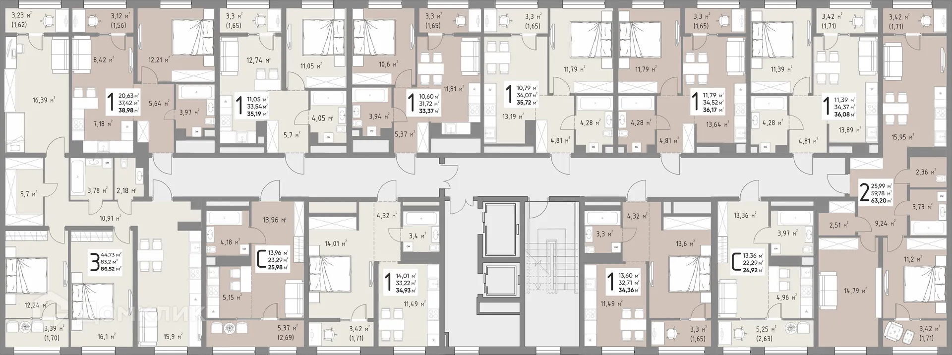 Фото квартиры в ЖК Станиславский