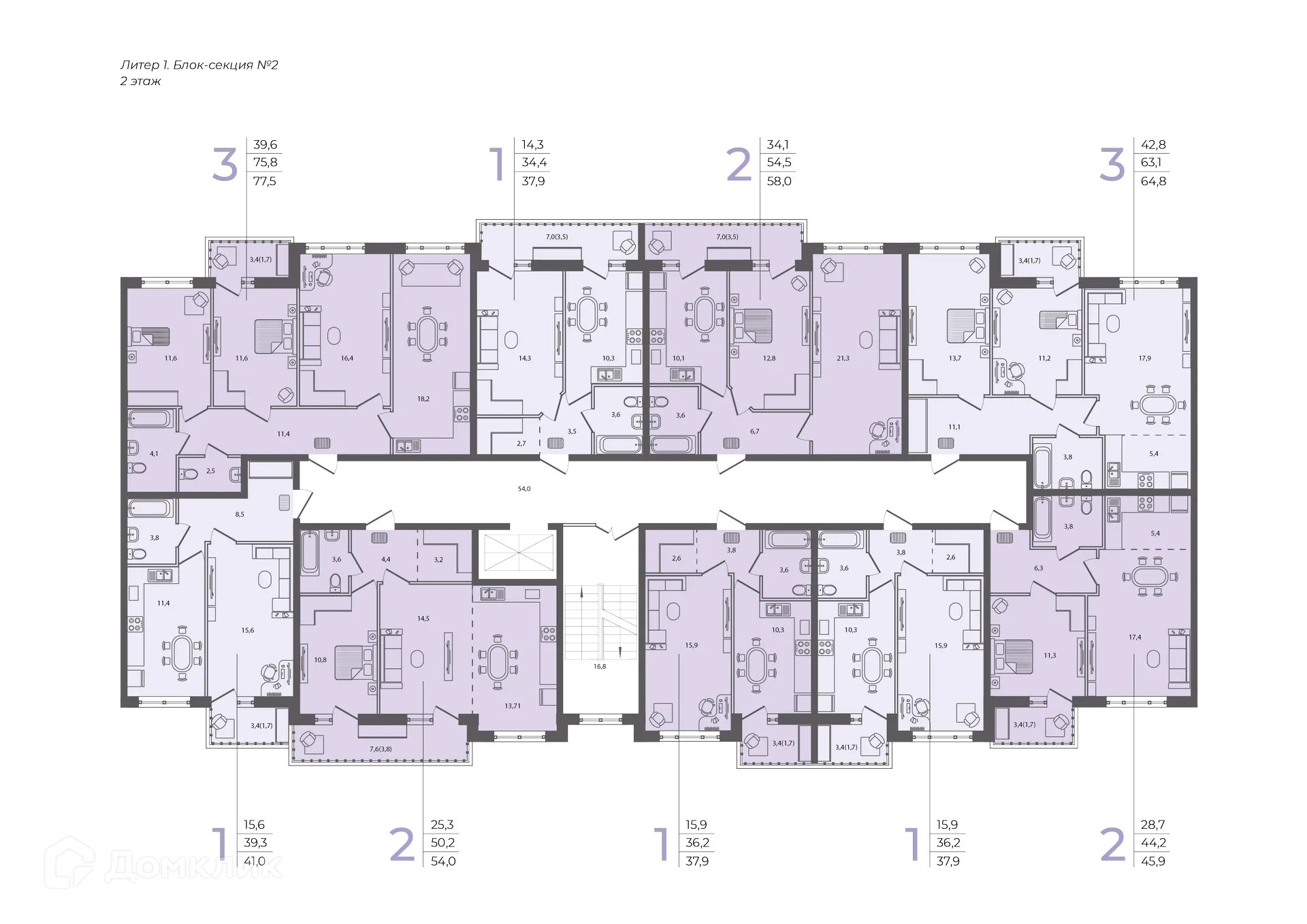 Фото квартиры в ЖК Сиреневый бульвар