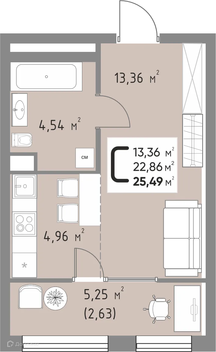 Фото квартиры в ЖК Станиславский