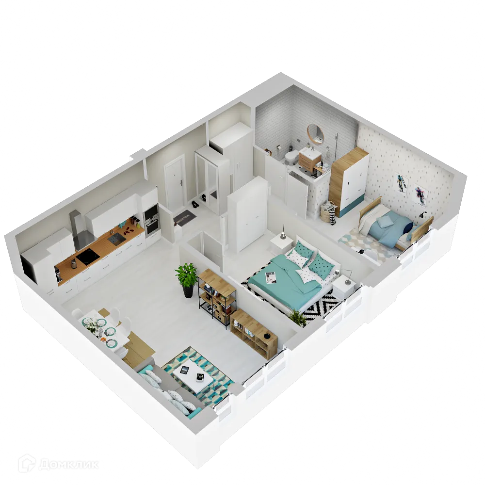 Фото квартиры в ЖК ЗЕЛЕНАЯ ТЕРРИТОРИЯ