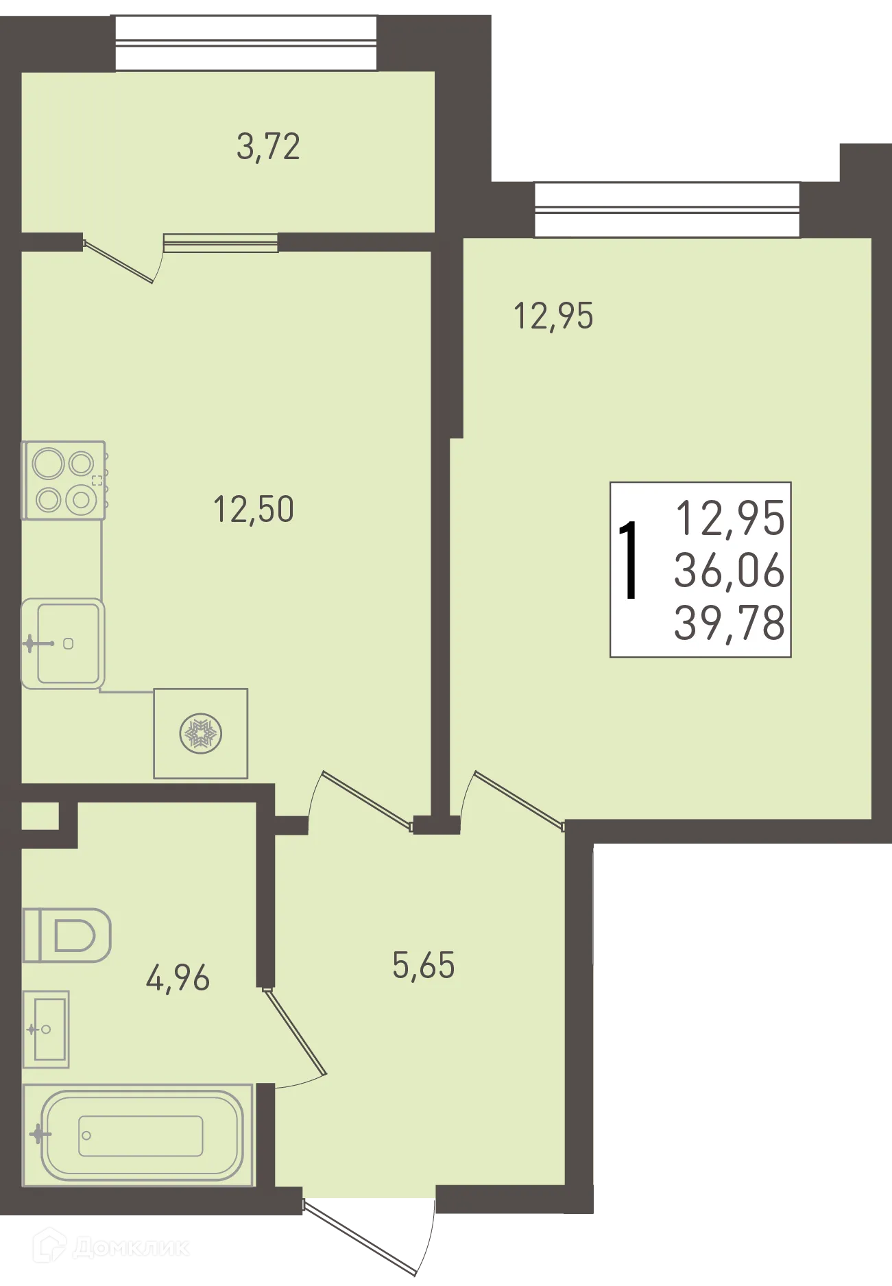 Фото квартиры в ЖК ЮГГЕ