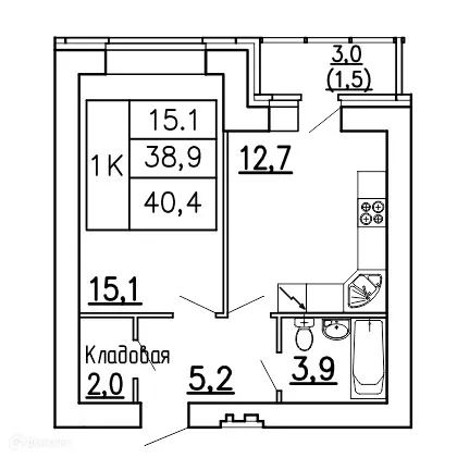 Фото квартиры в ЖК Композитор