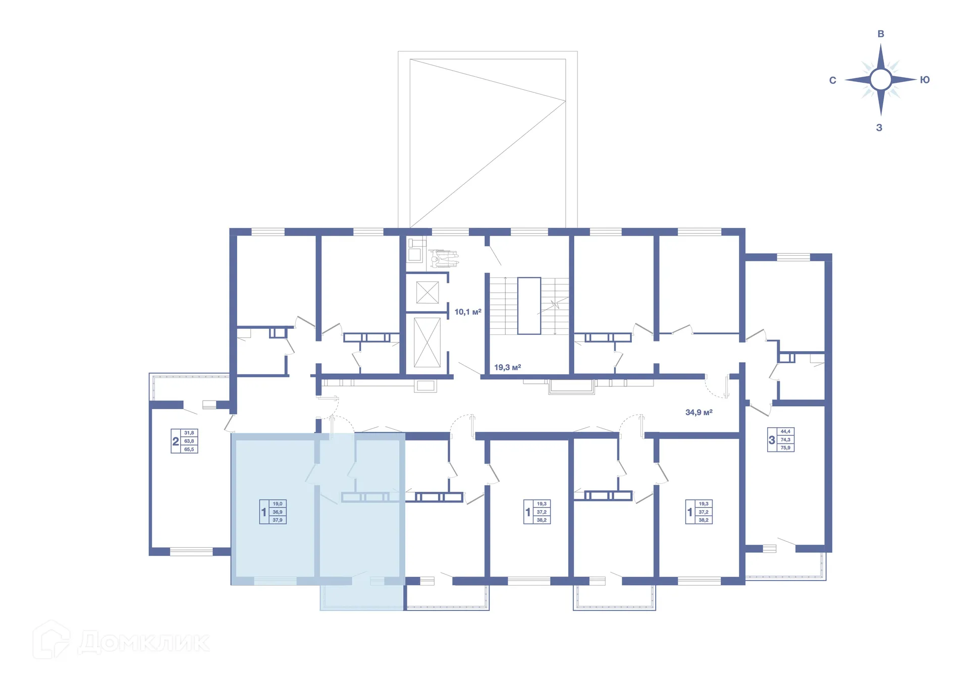 Фото квартиры в ЖК Жилой квартал "ОЗЕРКИ"