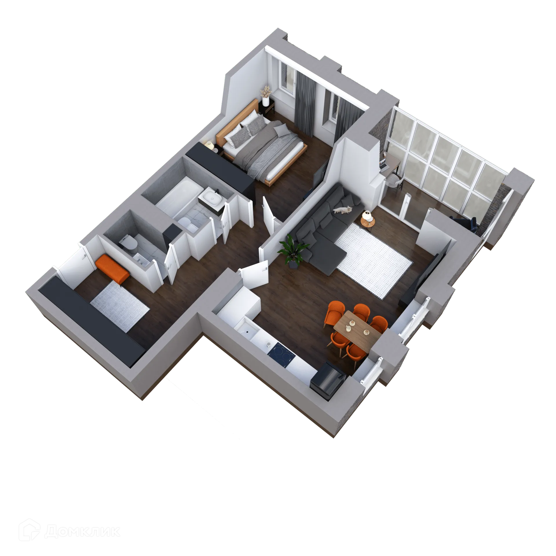 Фото квартиры в ЖК Галилей