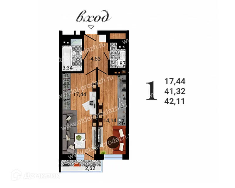 Фото квартиры в ЖК Навигатор