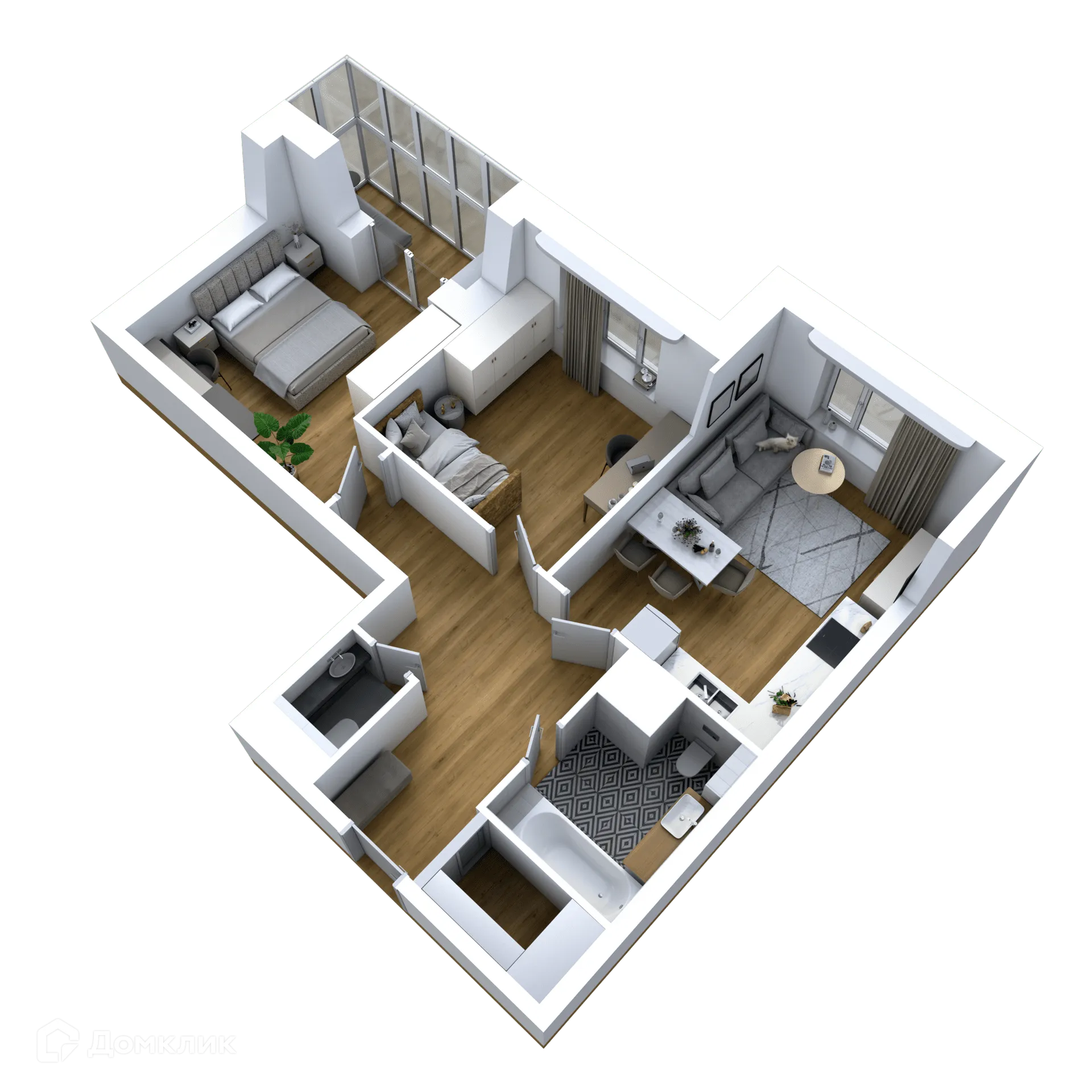 Фото квартиры в ЖК Галилей