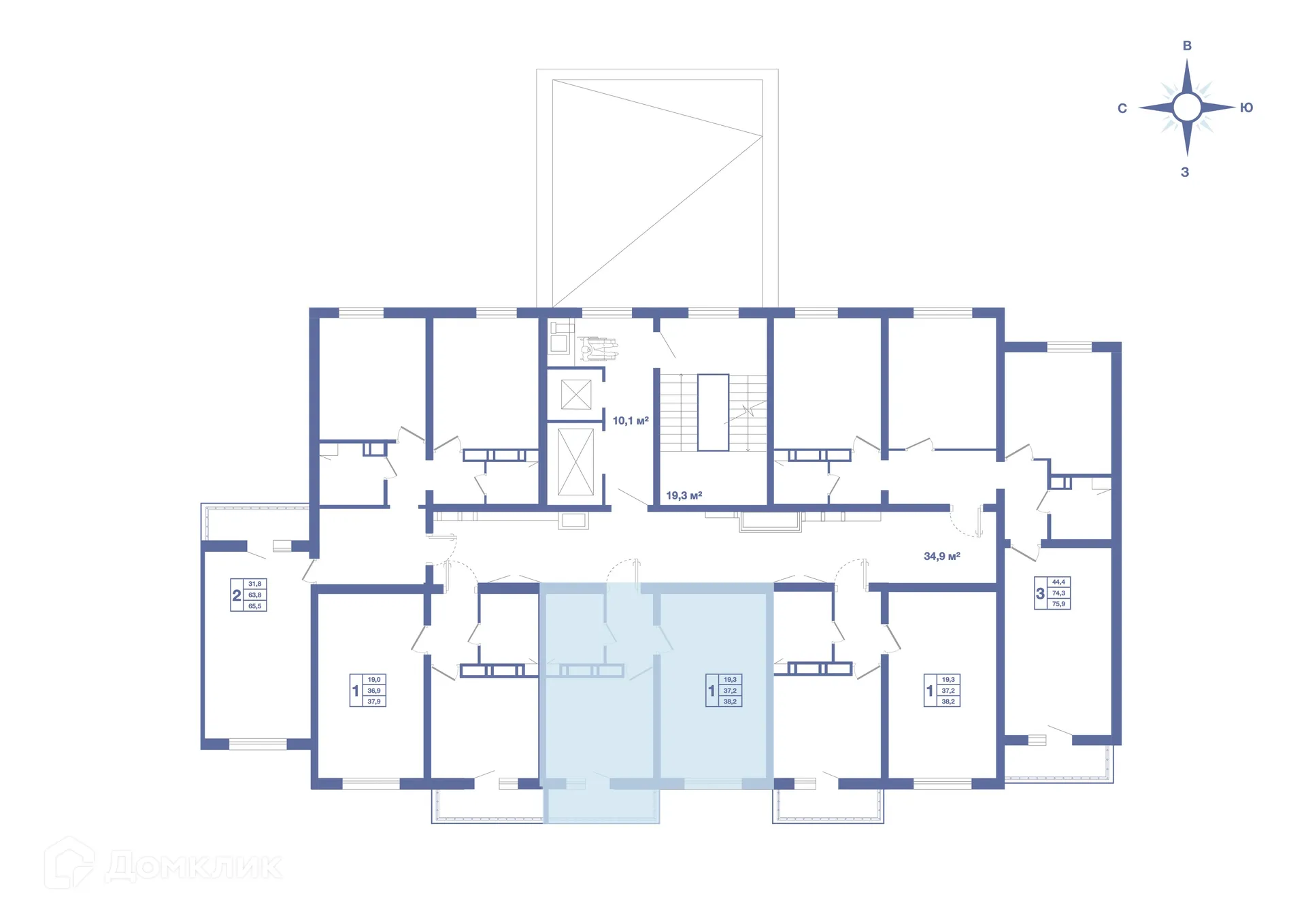 Фото квартиры в ЖК Жилой квартал "ОЗЕРКИ"