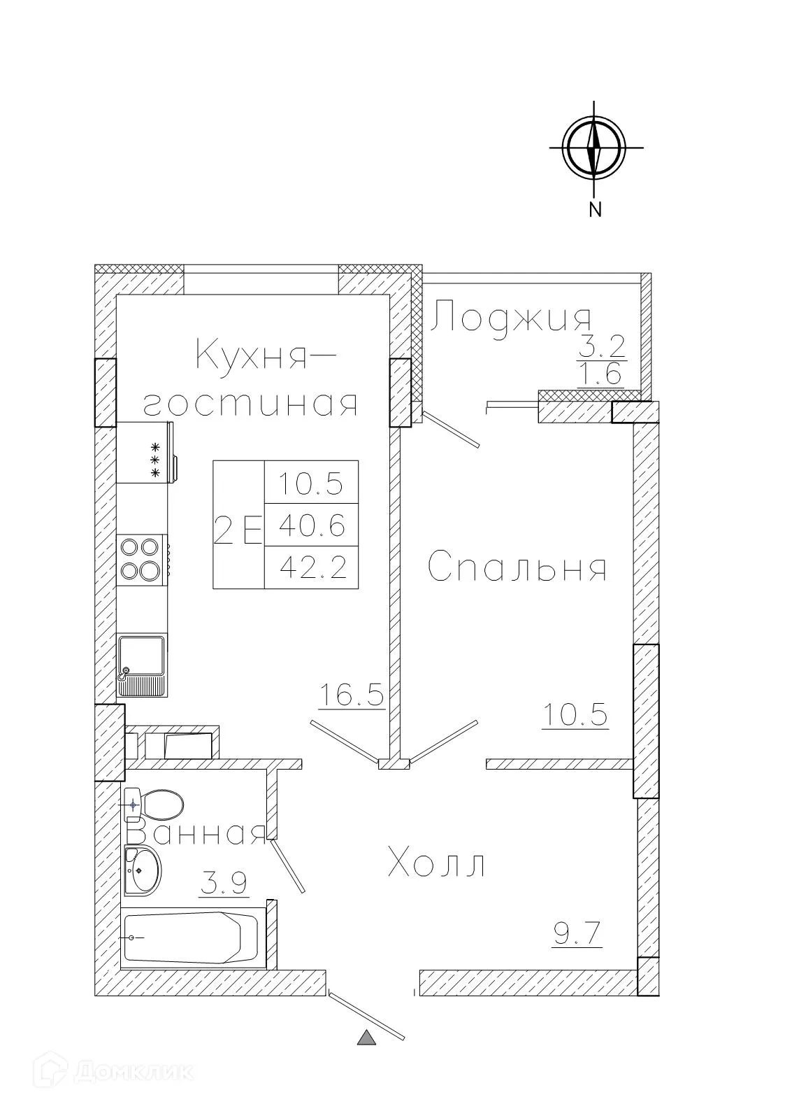 Фото квартиры в ЖК "Боровое"