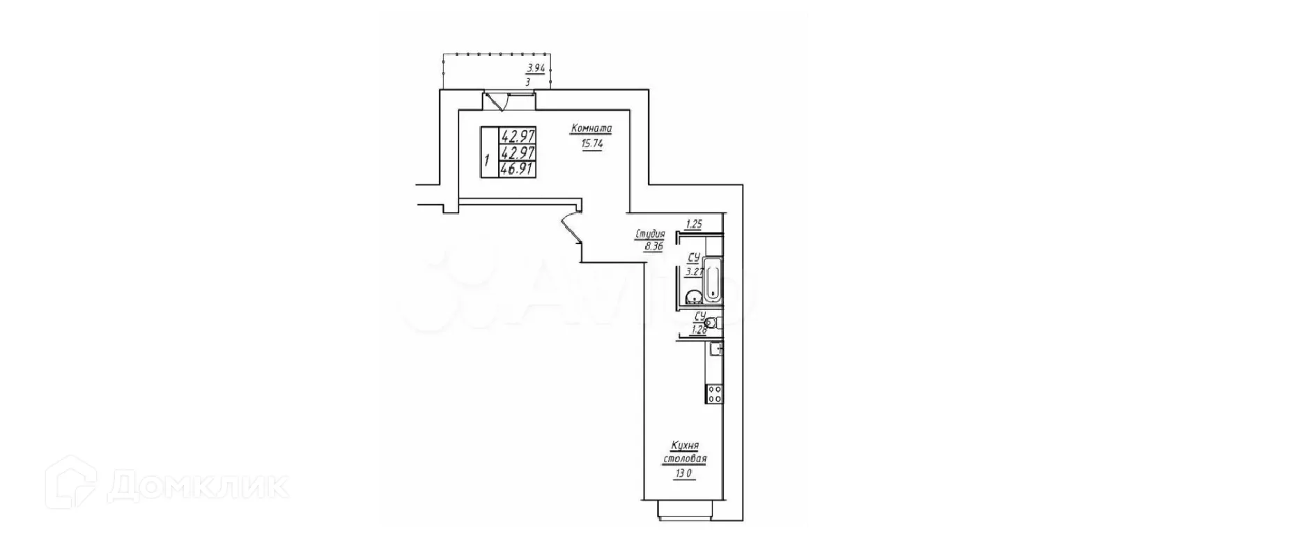 Фото квартиры в ЖК Дом у озера