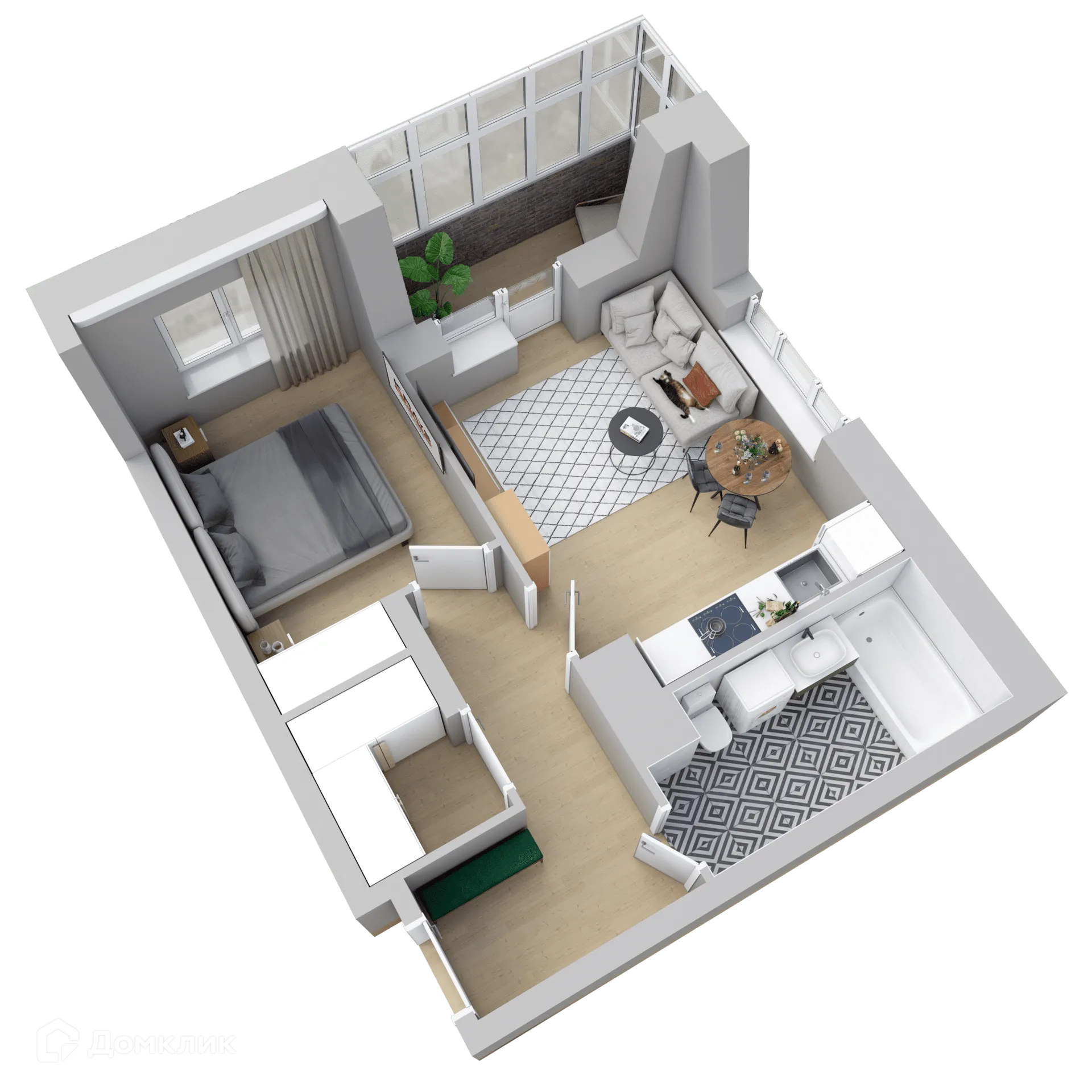 Фото квартиры в ЖК Галилей