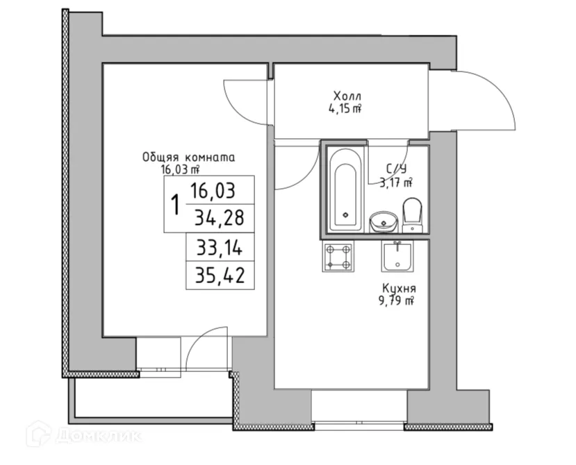 Фото квартиры в ЖК по ул Пятая линия