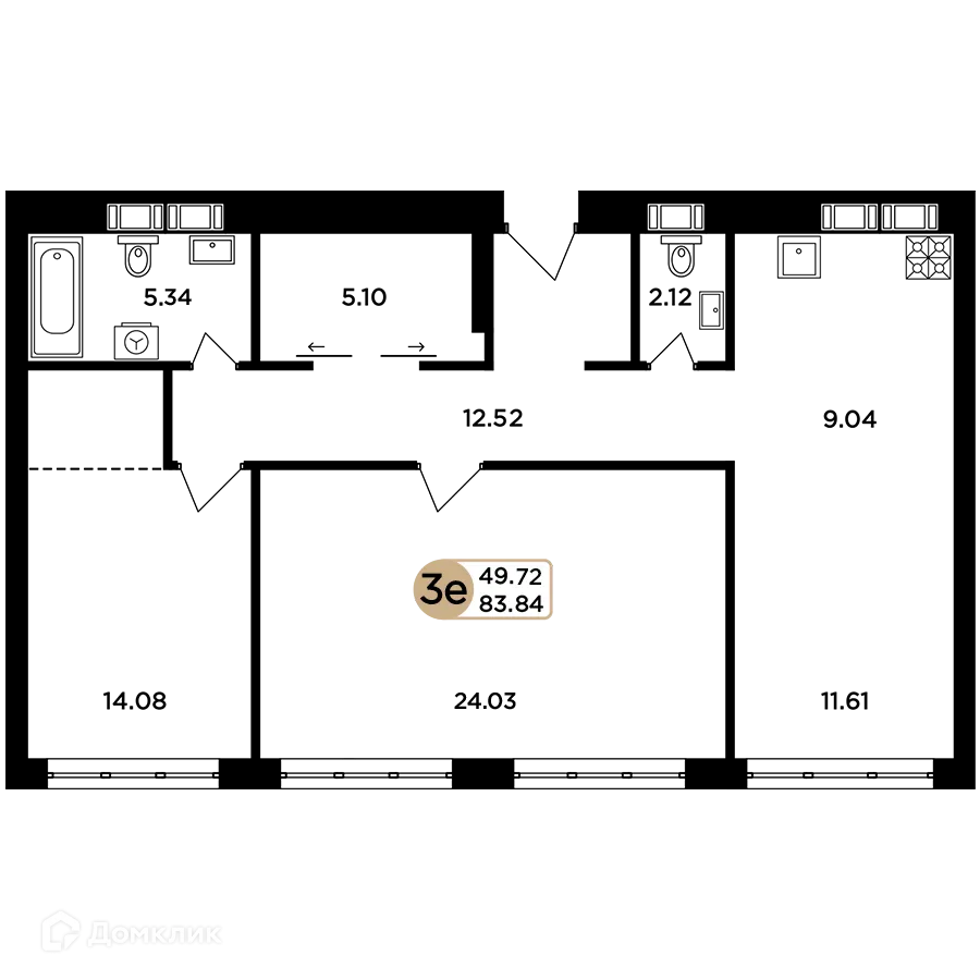 Фото квартиры в ЖК Легенда