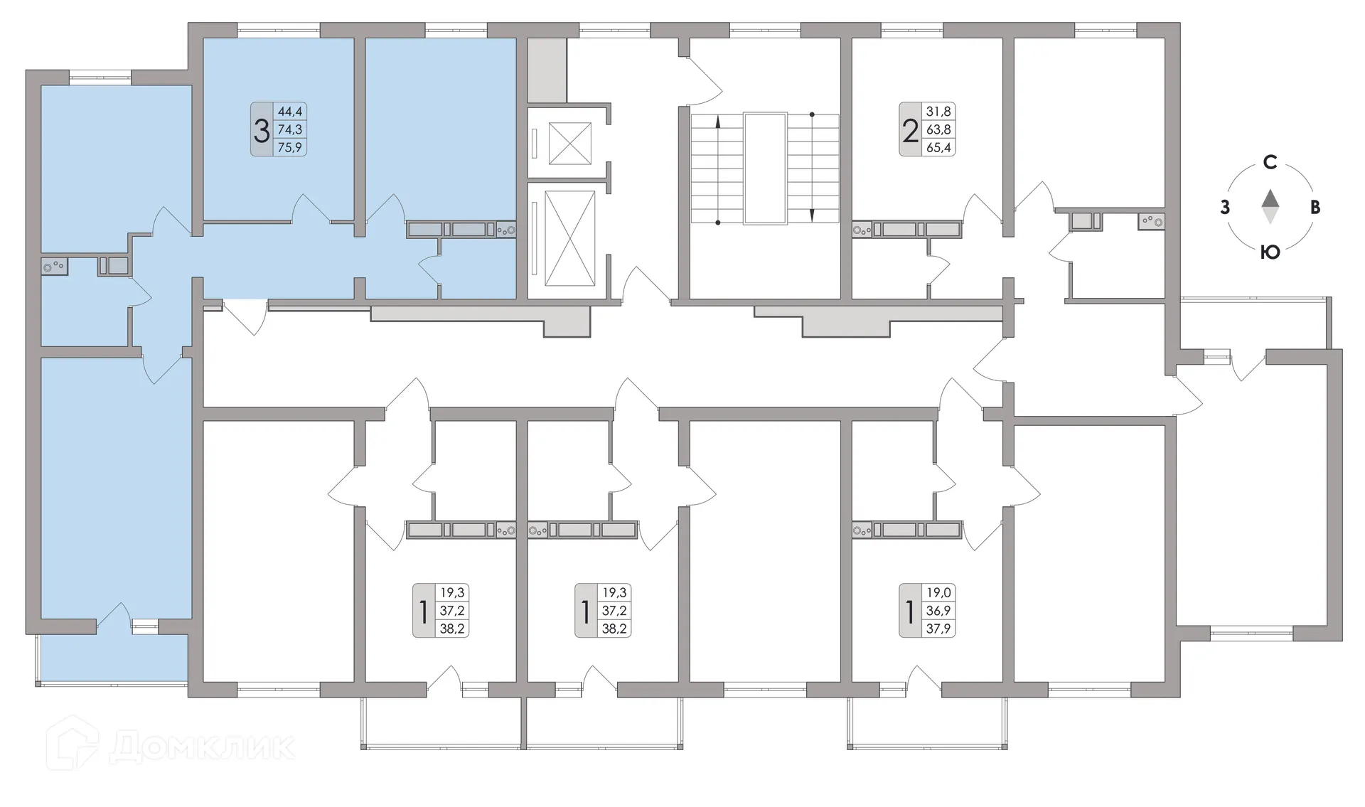 Фото квартиры в ЖК Жилой квартал "ОЗЕРКИ"