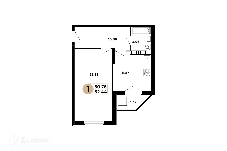 Фото квартиры в ЖК Московский