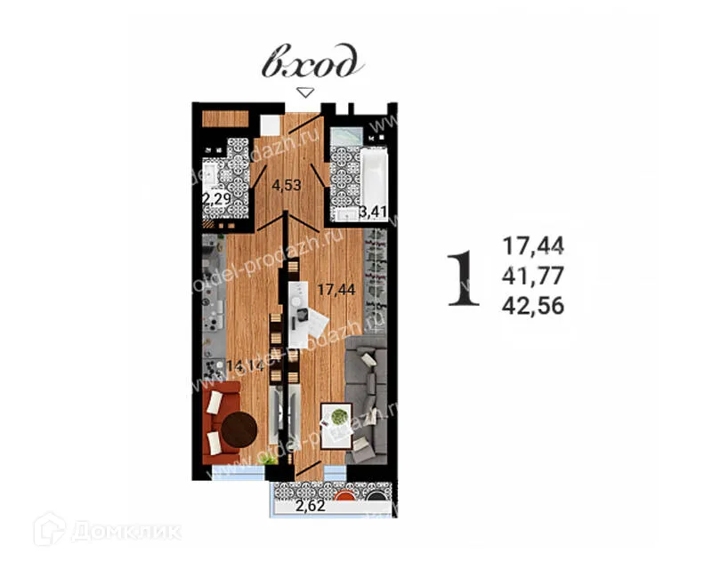 Фото квартиры в ЖК Навигатор
