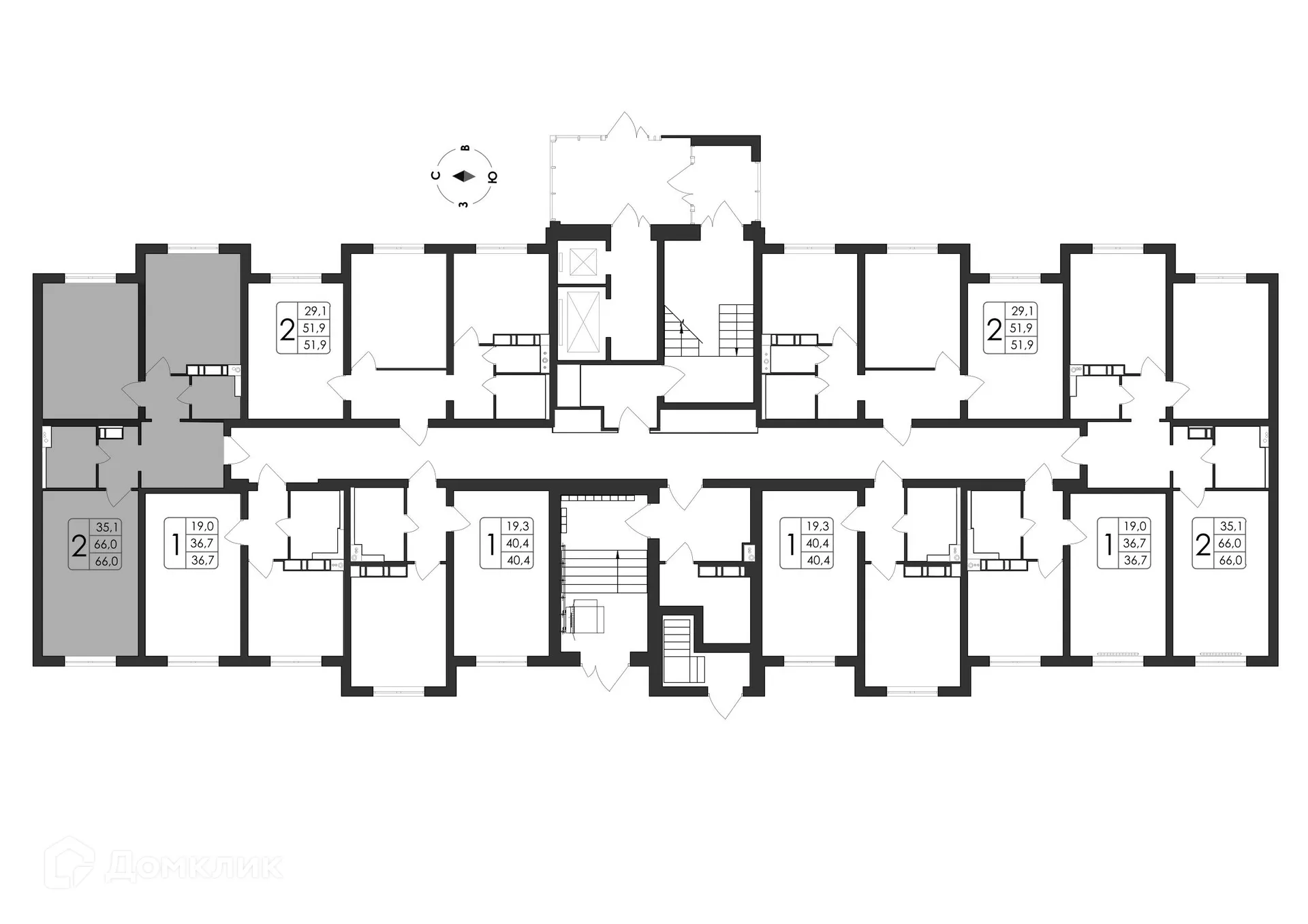 Фото квартиры в ЖК Яблоневые сады
