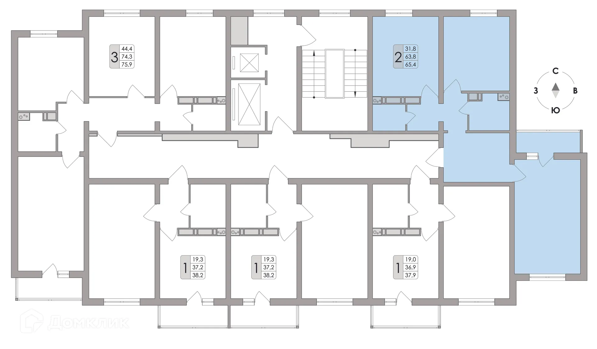 Фото квартиры в ЖК Жилой квартал "ОЗЕРКИ"