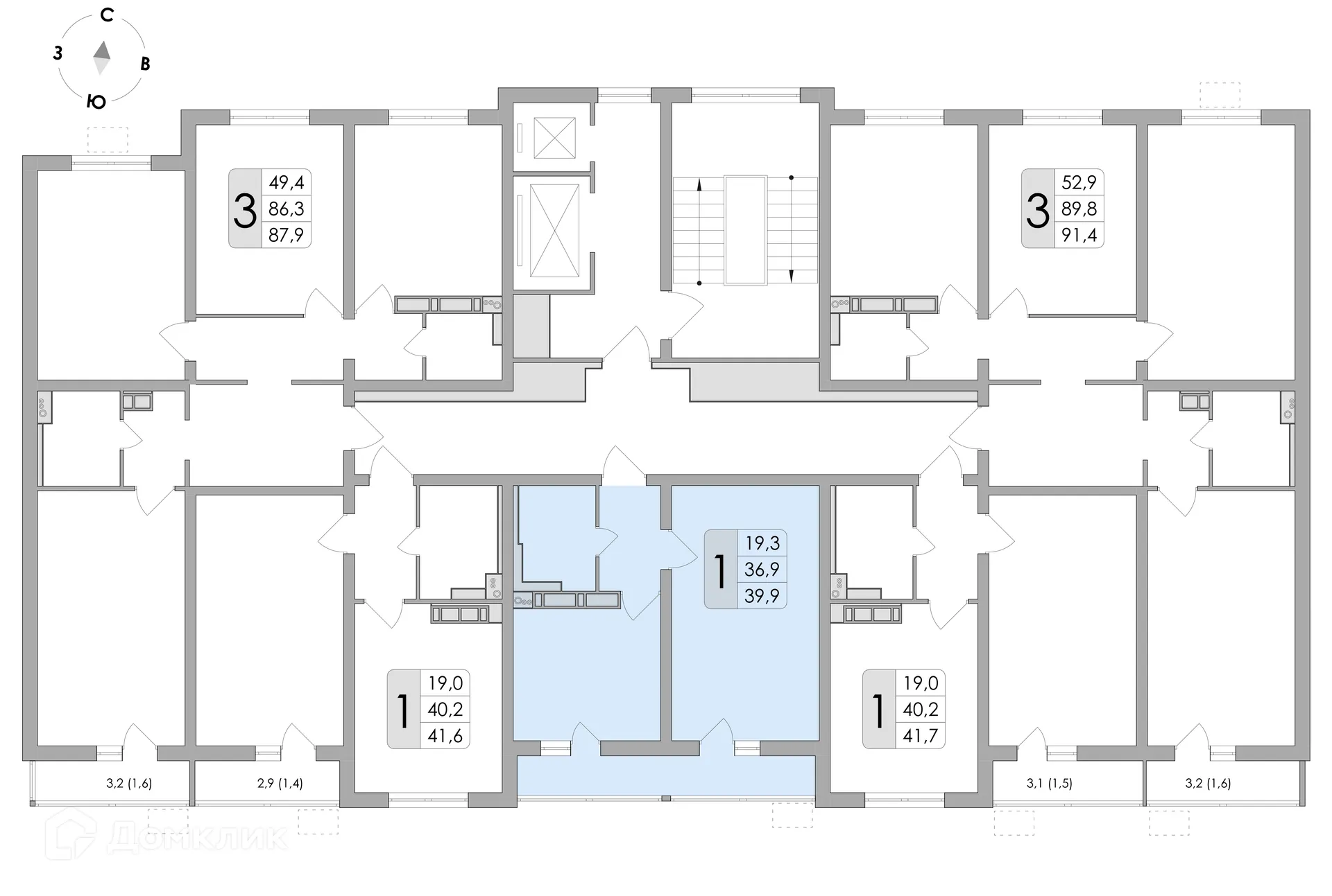 Фото квартиры в ЖК Яблоневые сады