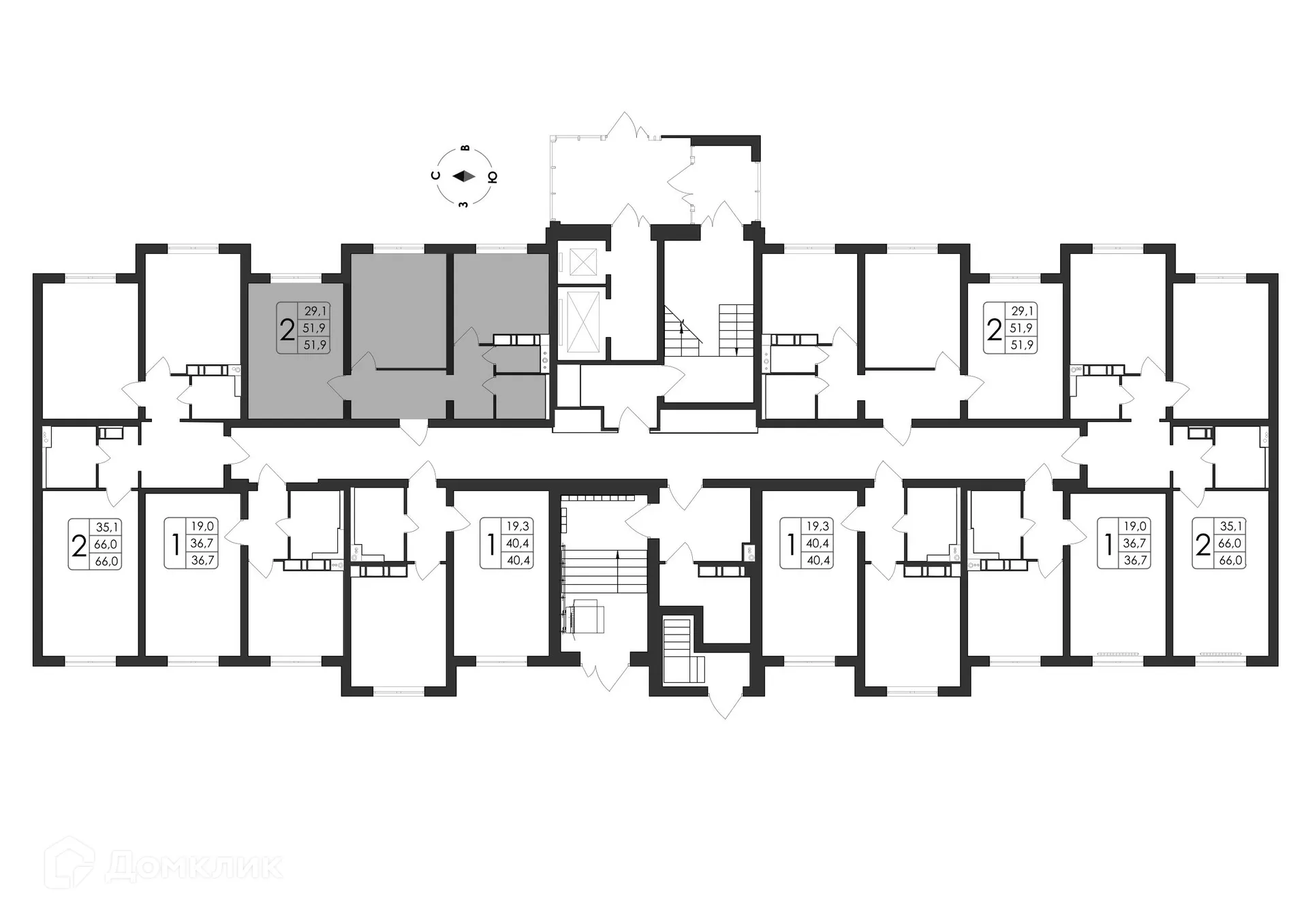 Фото квартиры в ЖК Яблоневые сады