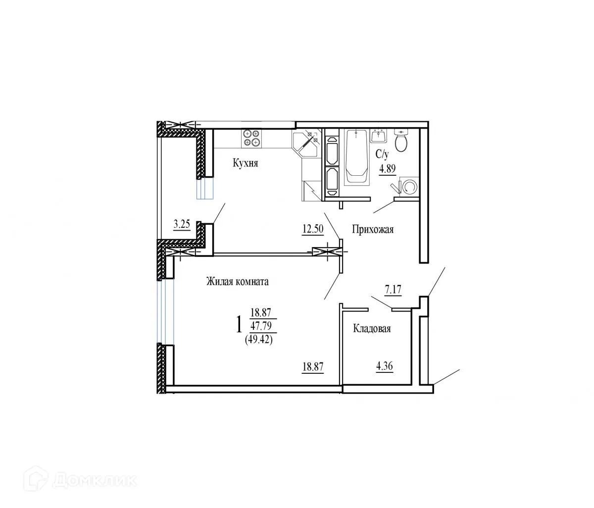 Фото квартиры в ЖК НОВЫЙ СОЛНЕЧНЫЙ