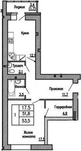 Фото квартиры в ЖК Композитор