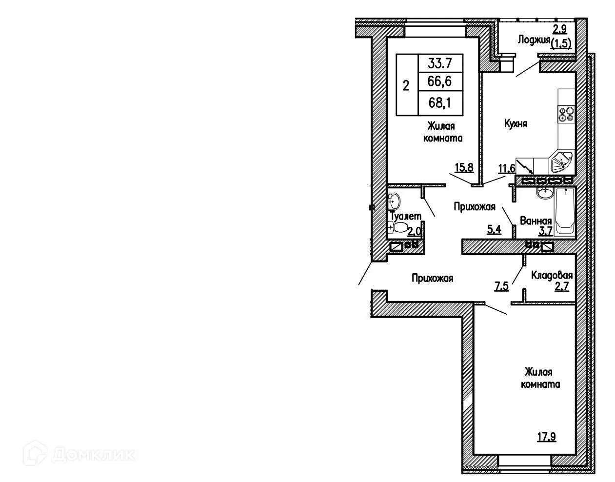Фото квартиры в ЖК Композитор