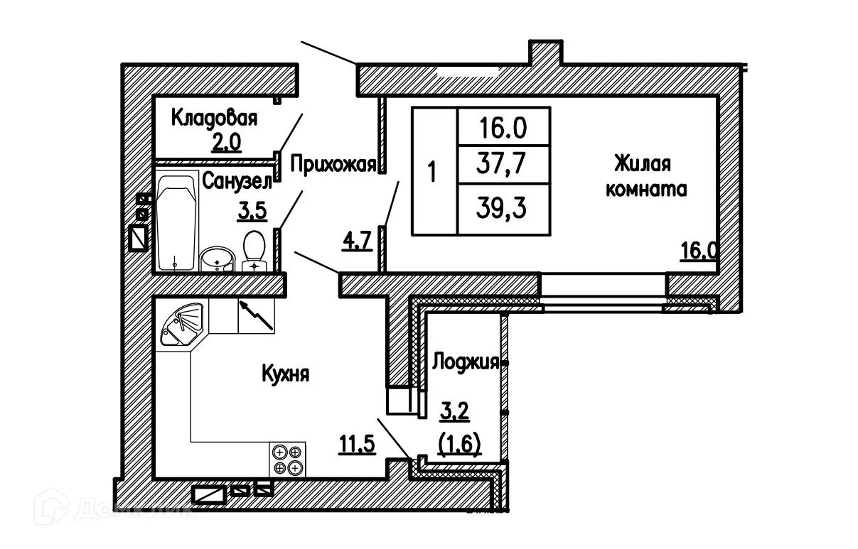 Фото квартиры в ЖК Композитор