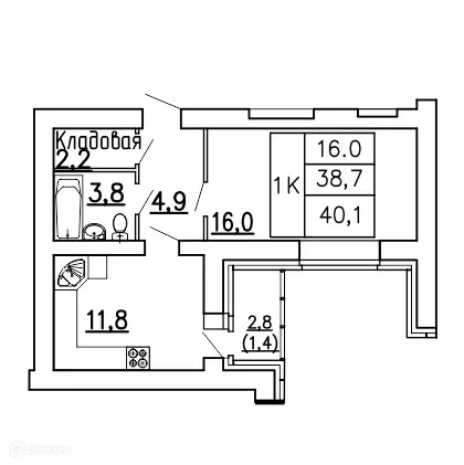 Фото квартиры в ЖК Композитор