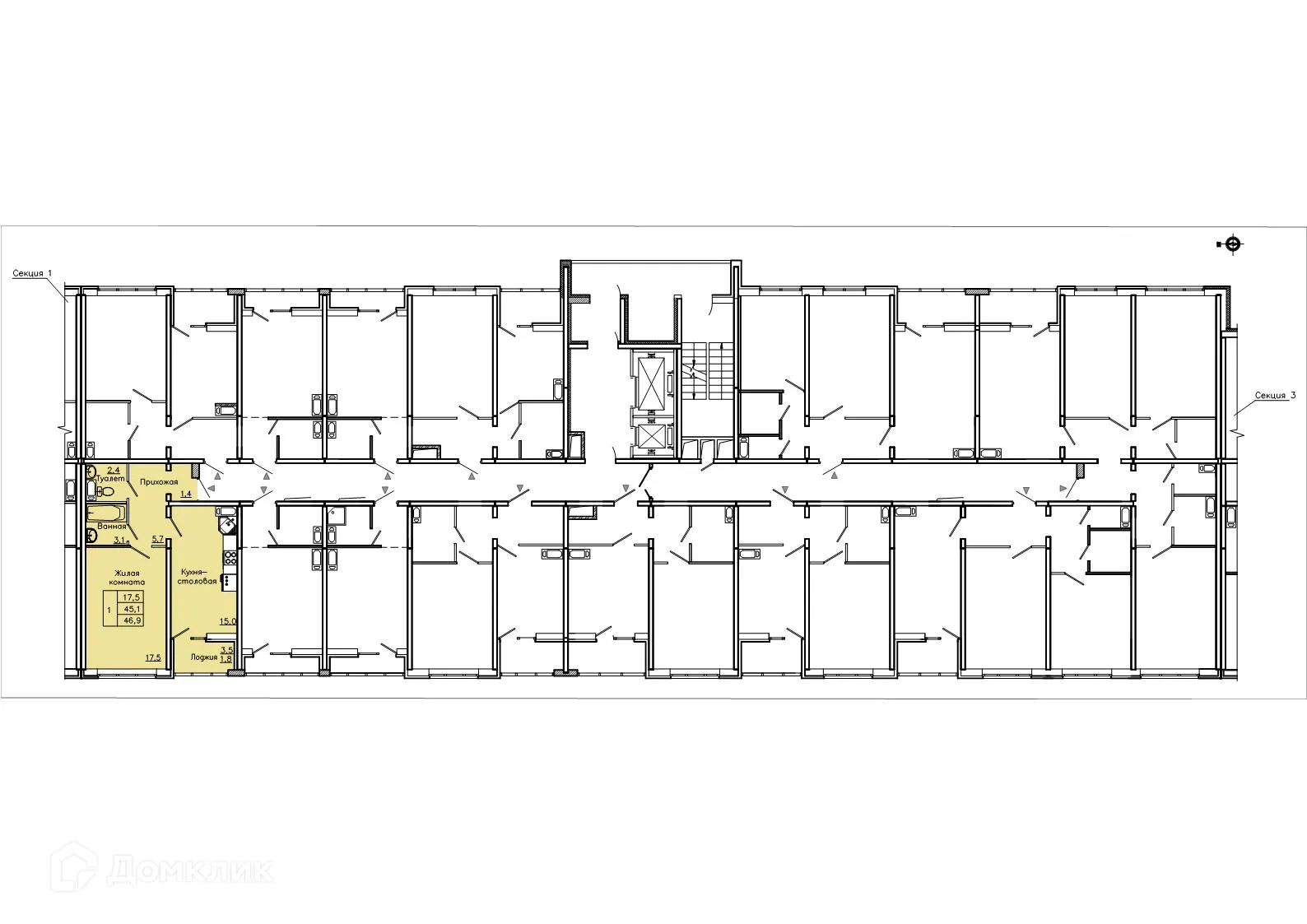Фото квартиры в ЖК "Боровое"