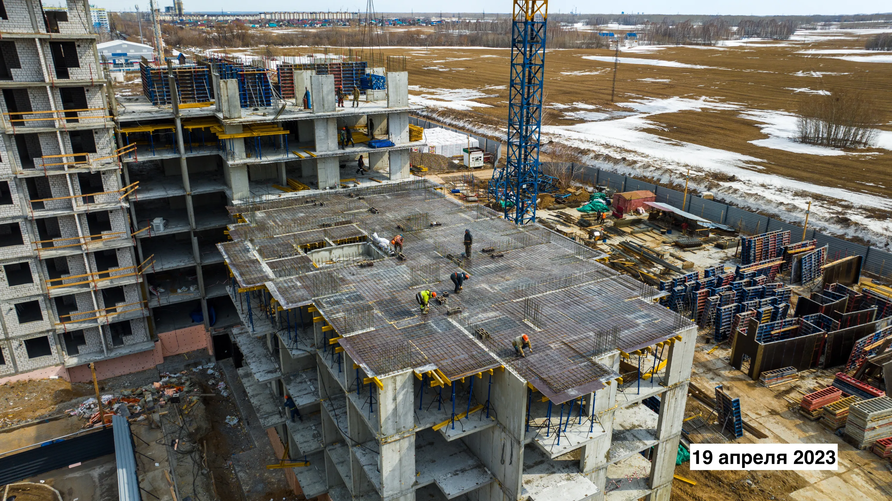 ЖК Жилой комплекс "Новые Матрёшки" ход строительства