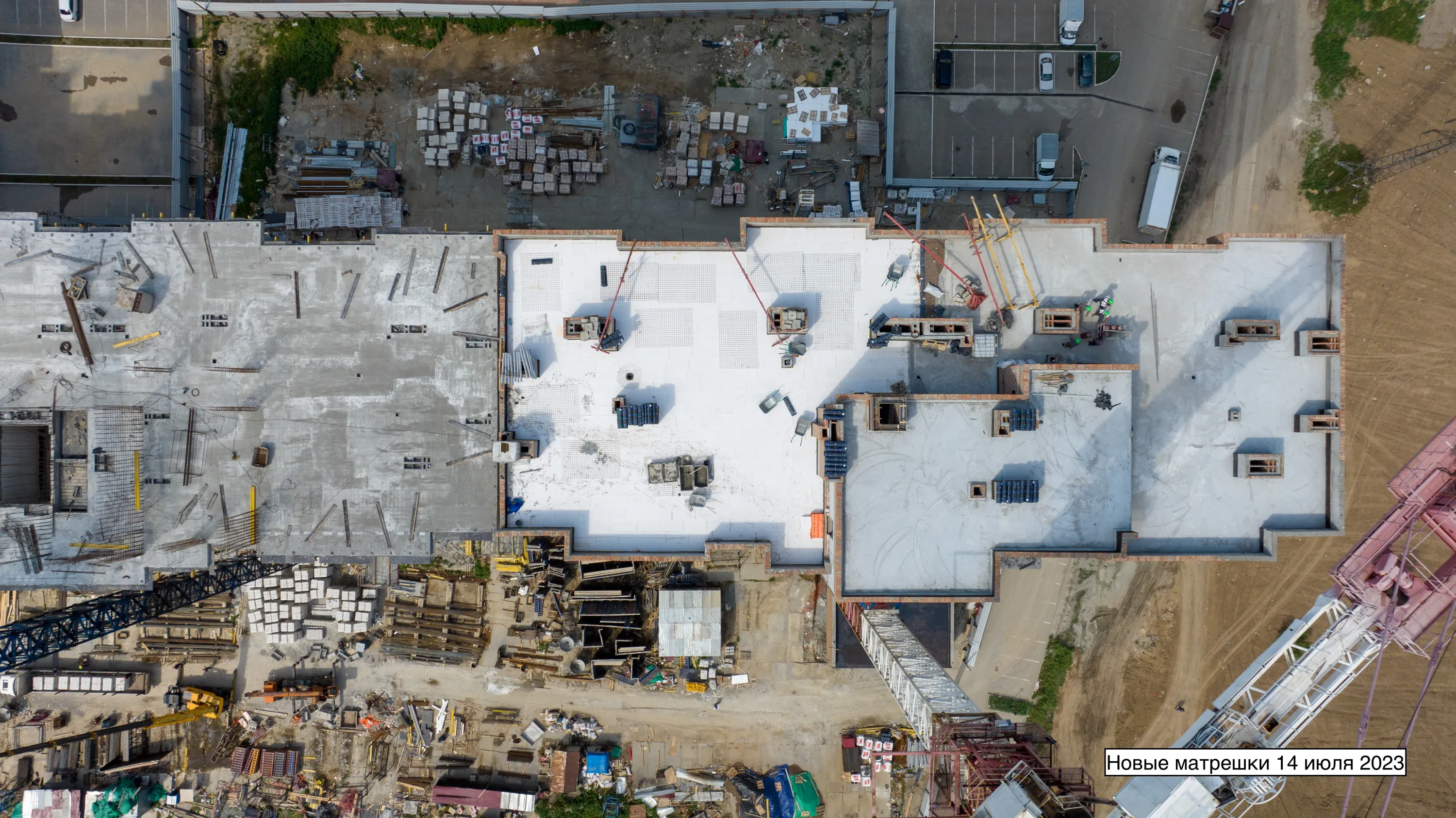 ЖК Жилой комплекс "Новые Матрёшки" ход строительства