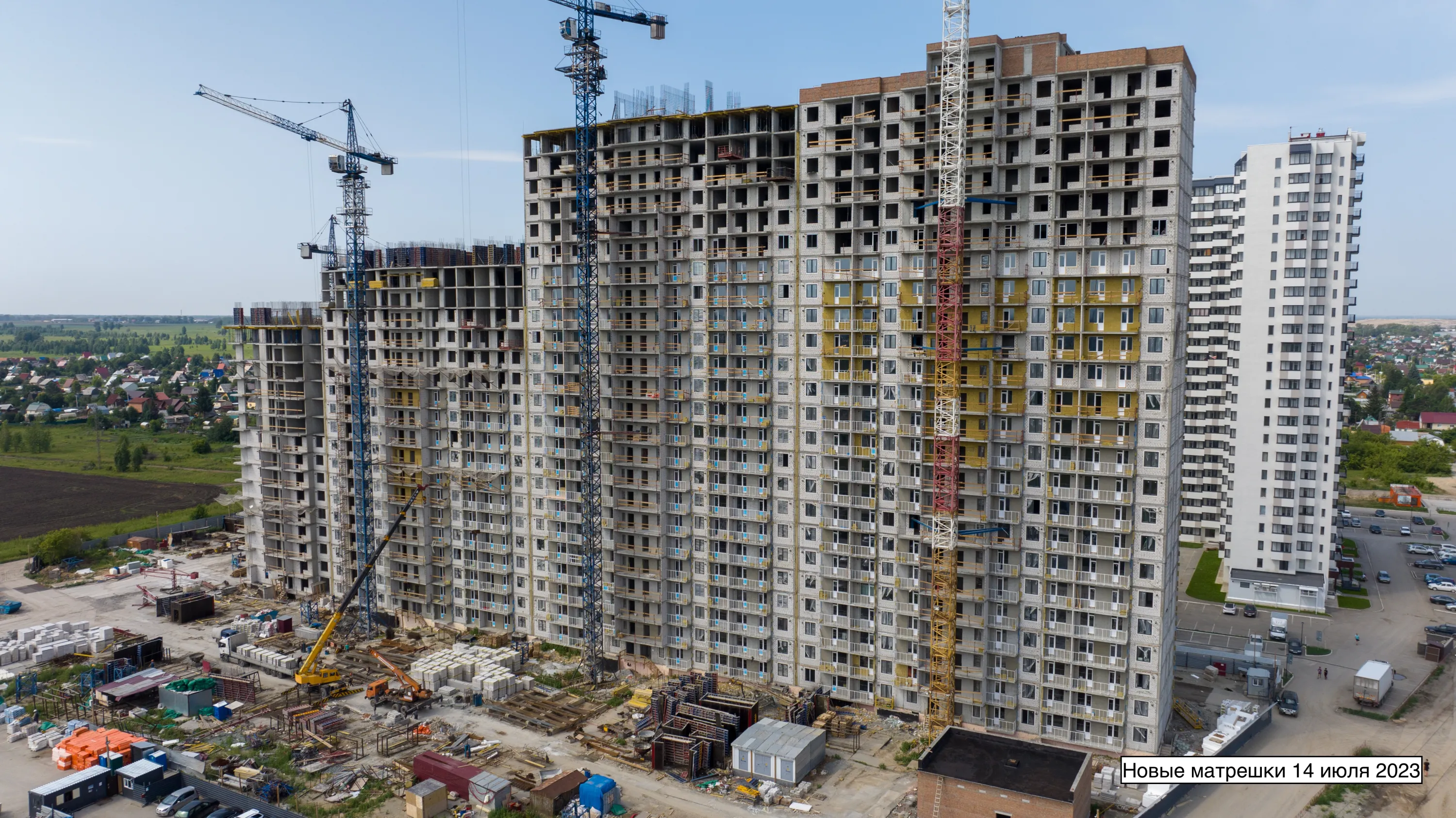 ЖК Жилой комплекс "Новые Матрёшки" ход строительства