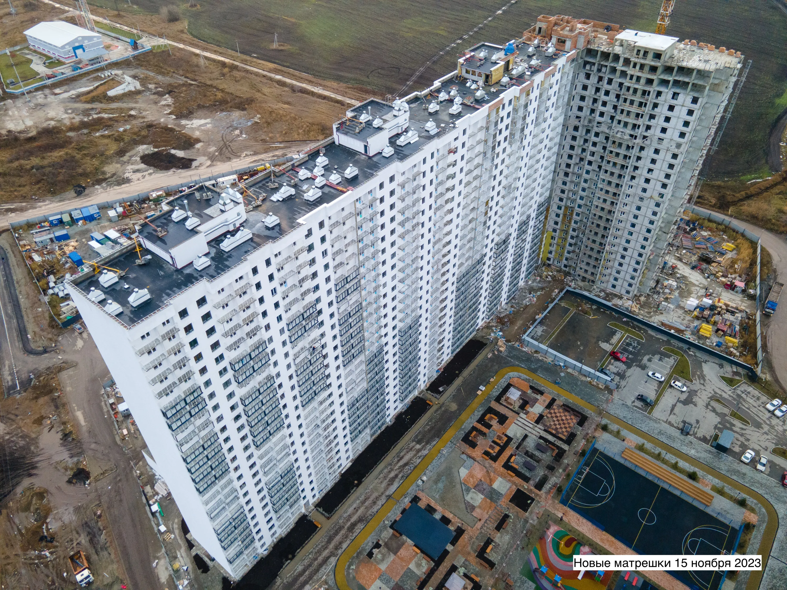 ЖК Жилой комплекс "Новые Матрёшки" ход строительства