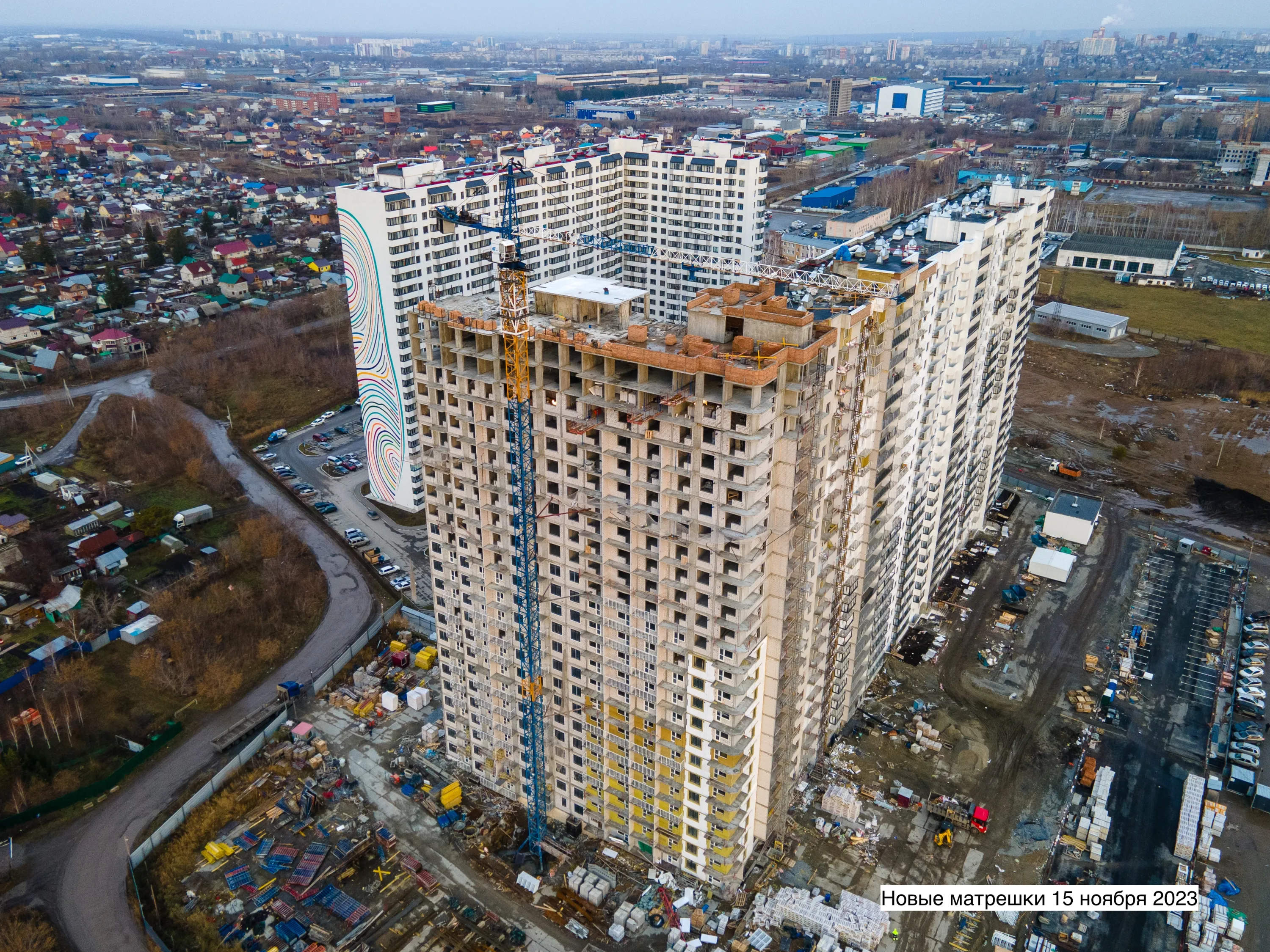 ЖК Жилой комплекс "Новые Матрёшки" ход строительства