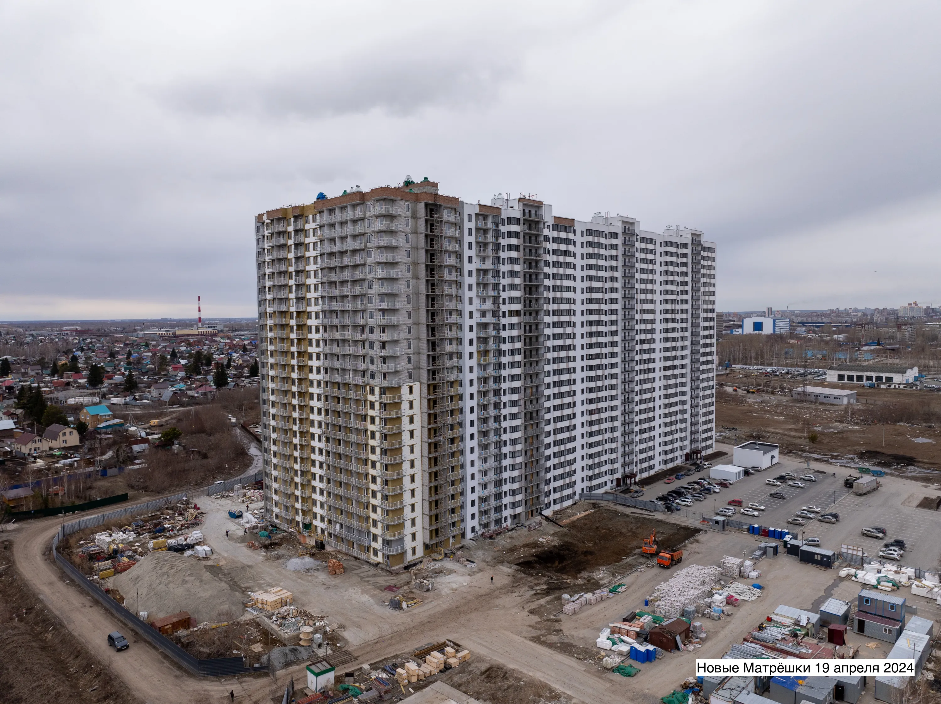 ЖК Жилой комплекс "Новые Матрёшки" ход строительства