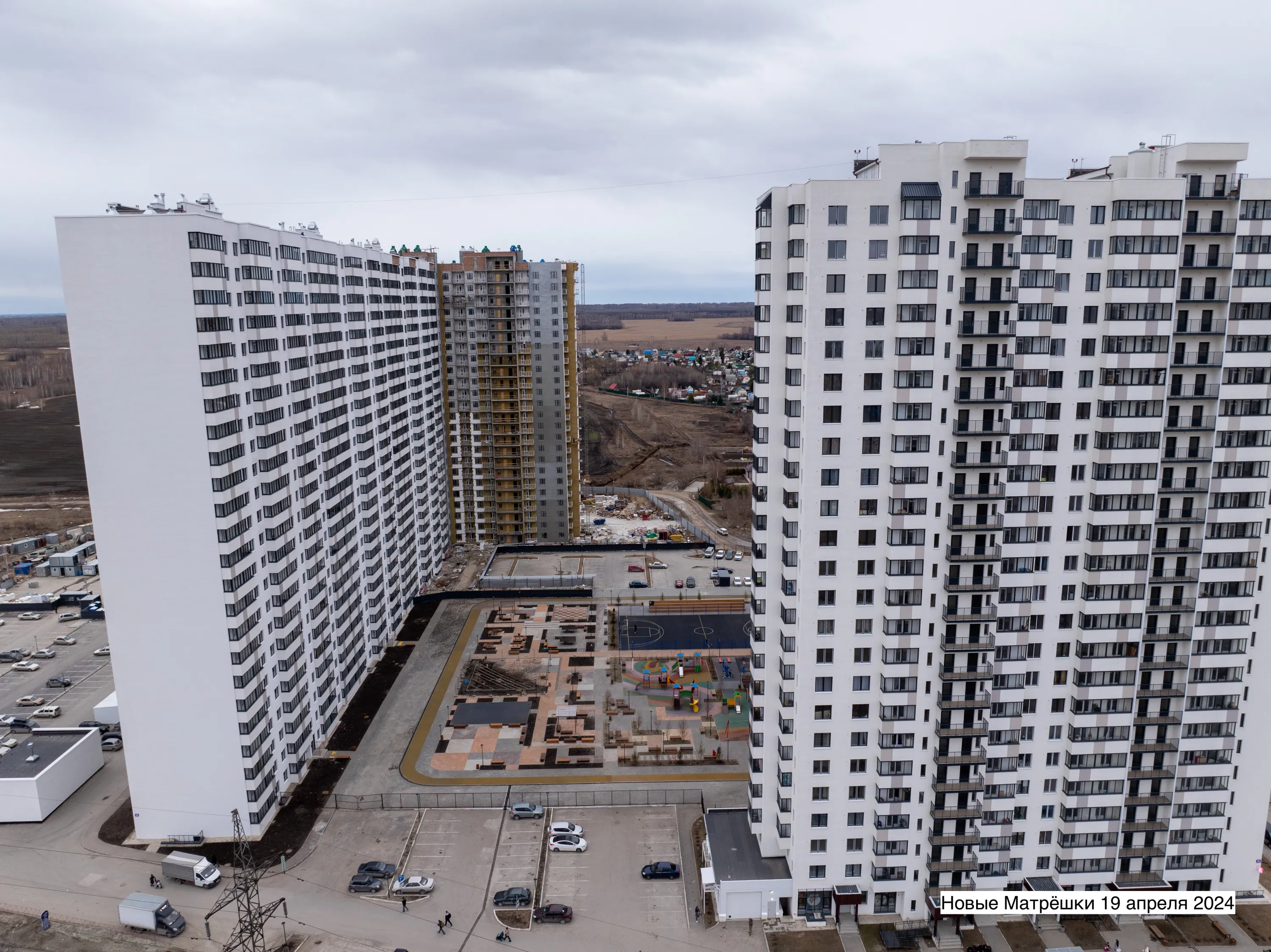 ЖК Жилой комплекс "Новые Матрёшки" ход строительства