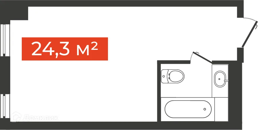 Фото квартиры в ЖК Многофункциональный комплекс Freedom