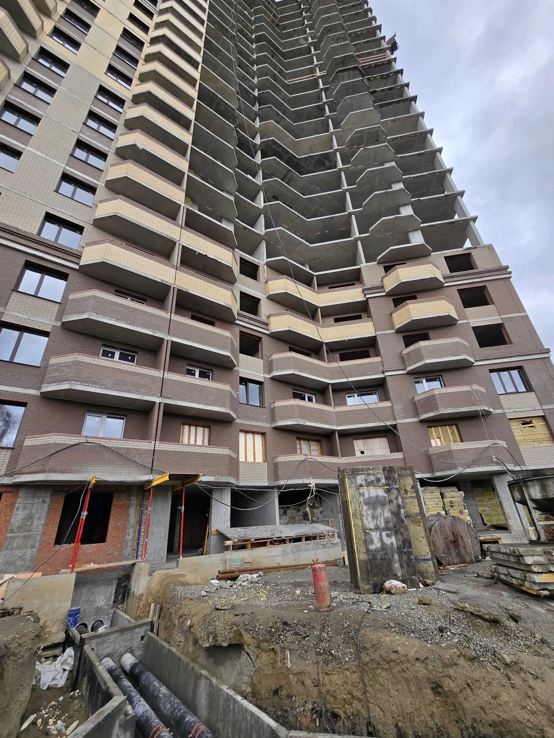 ЖК Комета-Октябрьский ход строительства