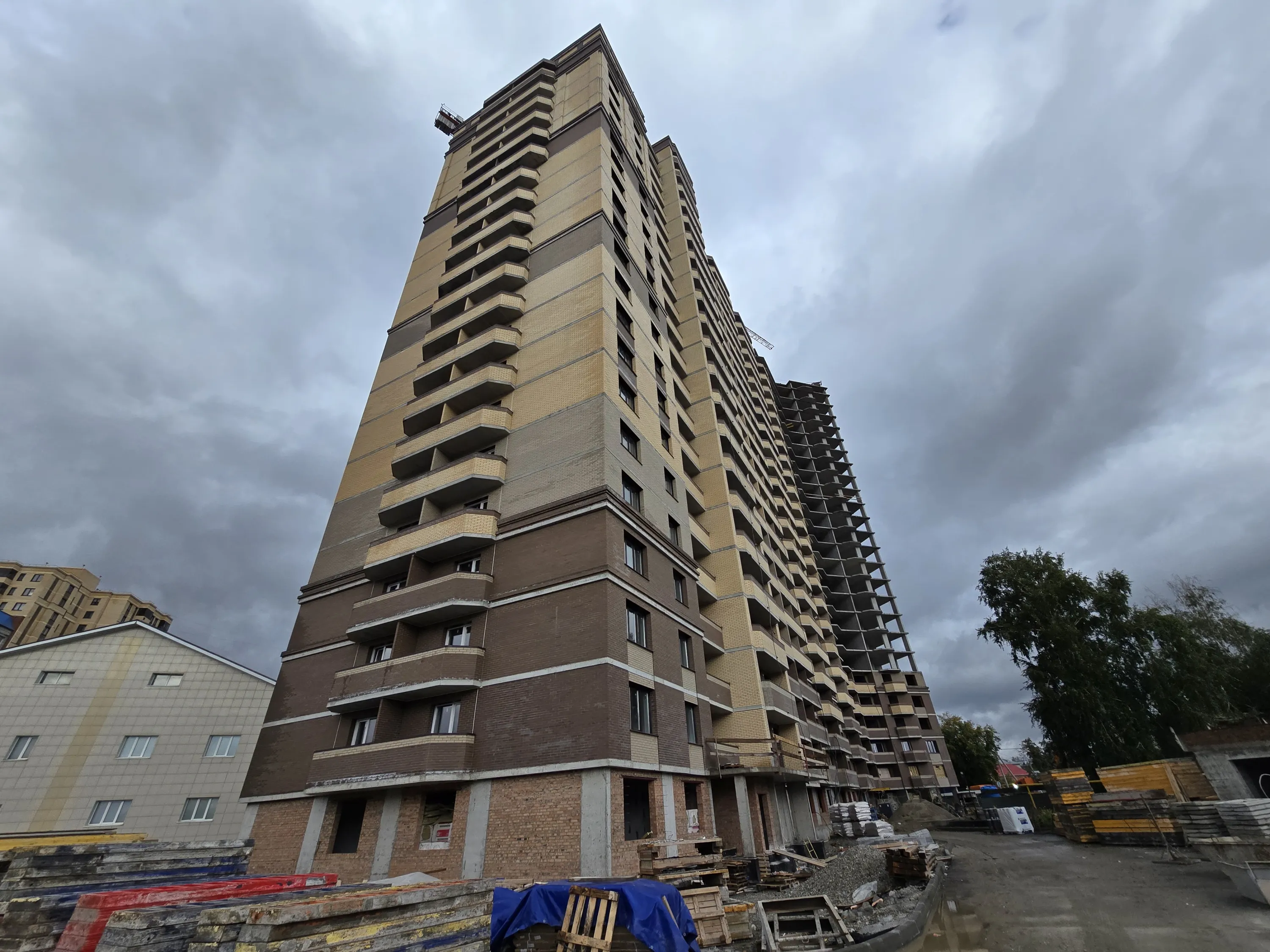 ЖК Комета-Октябрьский ход строительства