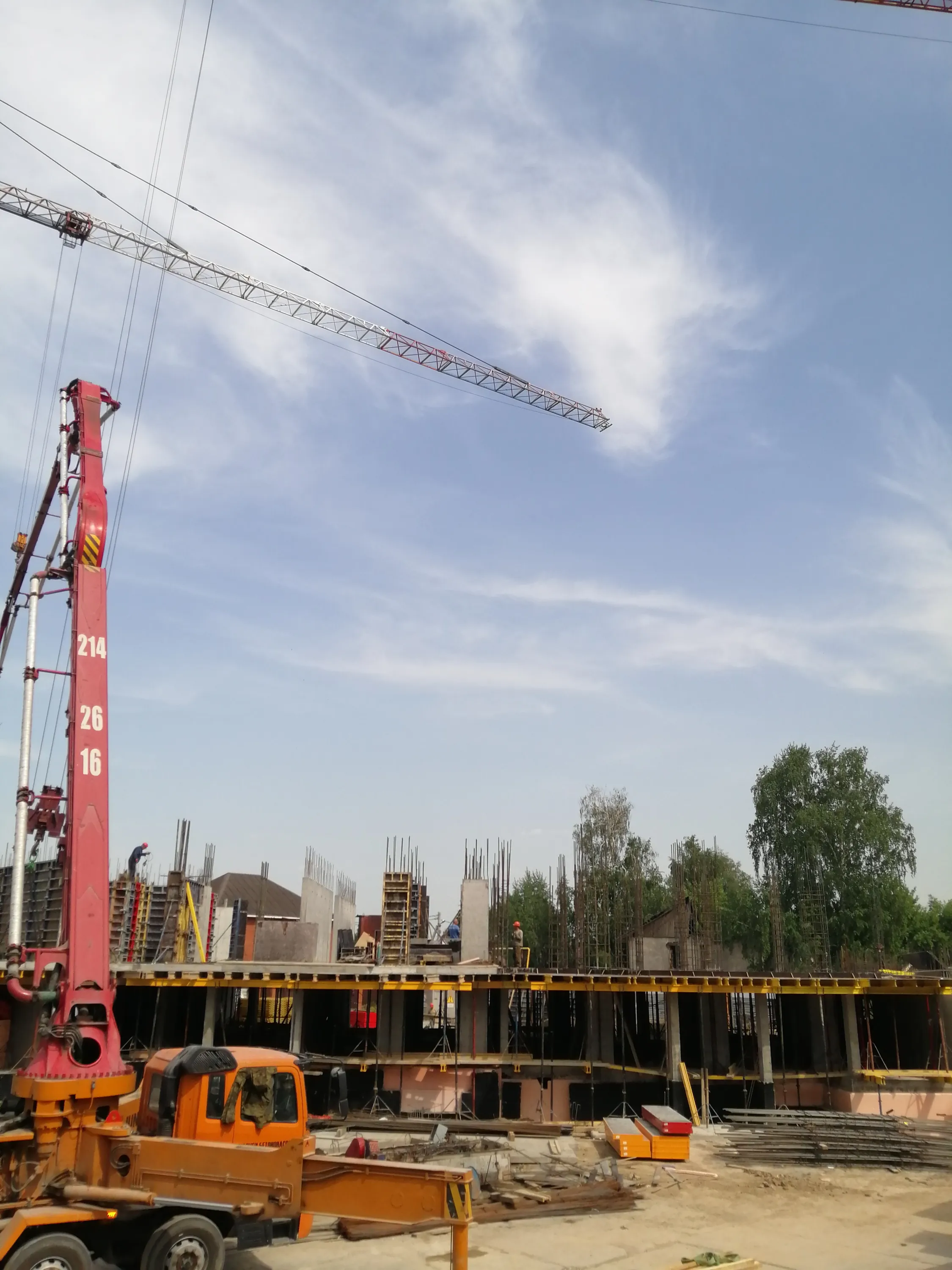 ЖК Комета-Октябрьский ход строительства